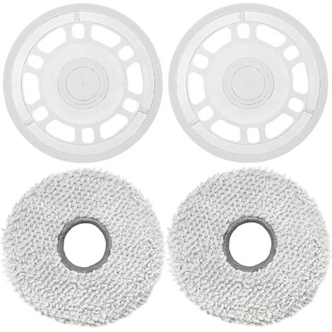 Salviette con accessori per supporto per robot aspirapolvere ECOVACS DEEBOT X5 Omni / X5 Pro, panni per mocio, piastre di ricambio, parti di ricambio, panni per la pulizia dei pavimenti