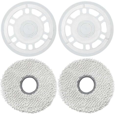 Salviette con accessori per supporto per robot aspirapolvere ECOVACS DEEBOT X5 Omni / X5 Pro, panni per mocio, piastre di ricambio, parti di ricambio, panni per la pulizia dei pavimenti