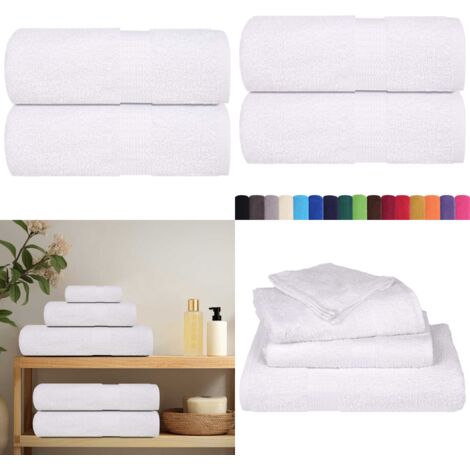 Salviette FROGN 2 pz Bianco 15x21 cm 360 g/m² - Salviette per il viso - Salviette per il bagno