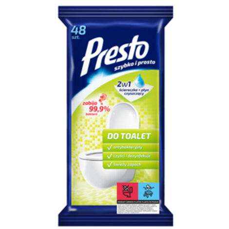 Salviette igieniche Presto Household 48 pz.