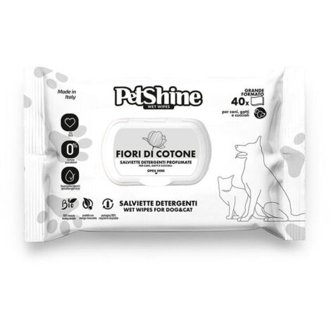 Salviettine Inumidite per Animali Domestici Trixie 40 Unità
