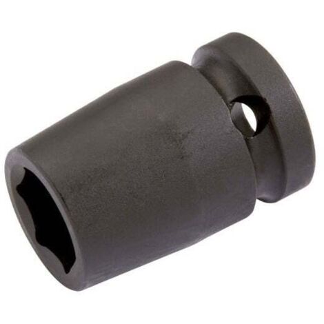 SAM OUTILLAGE - Douilles impact 1/2" courtes 6 pans en mm
