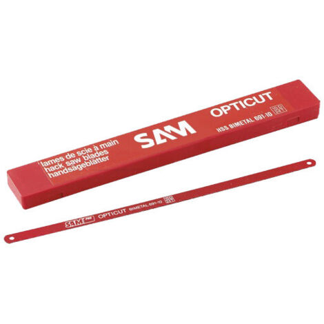SAM OUTILLAGE Lame bimetalliche HSS - Confezione da 10 - 691-E10A