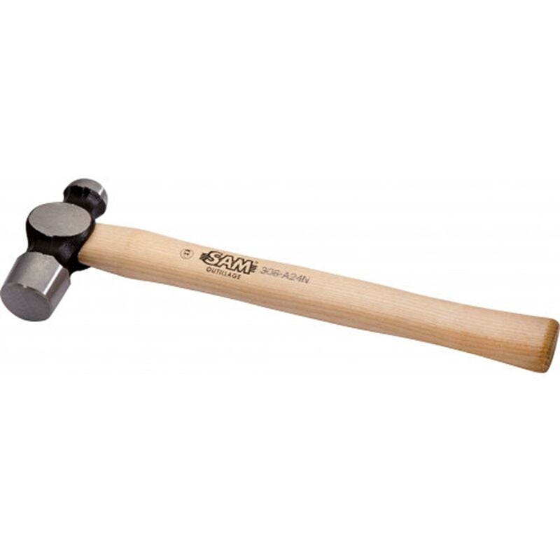 Sam Outillage - Marteau à panne ronde sam, tête en Acier, 625g ( Prix pour 1 )