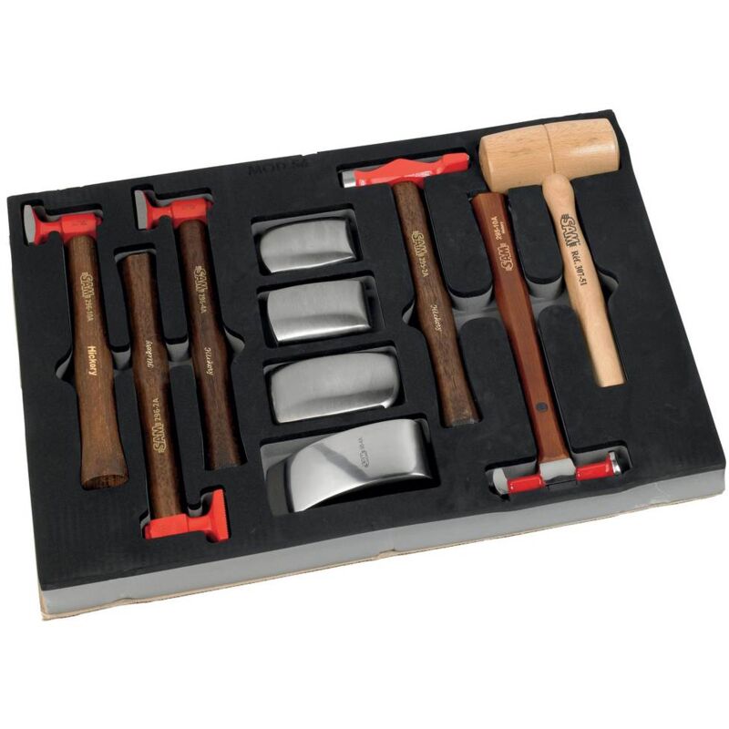 Sam Outillage - module 10 outils carrosserie battes de formage 295J10M
