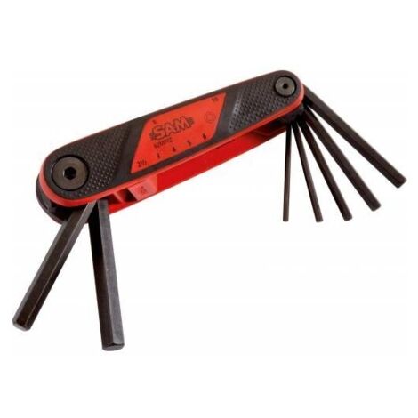 SAM OUTILLAGE - Monture Bi-Matiere Automatique De 7 Clés Males 2,5 A 10 Mm