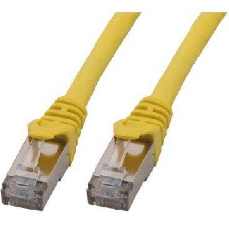 Samar Cordon de brassage RJ45 CAT 6 A S/FTP LSZH MCL 2m Jaune