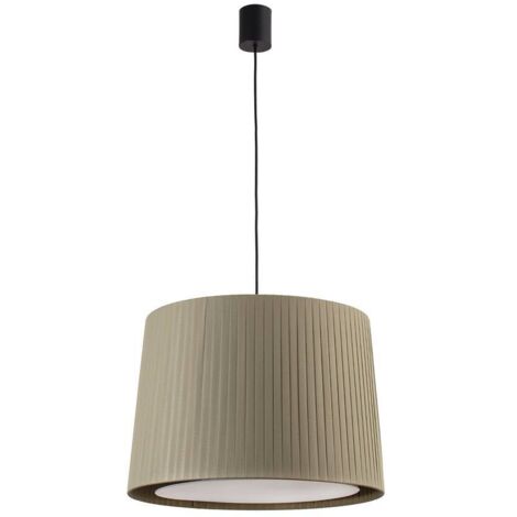 SAMBA Lampada Sospensione simple nera/encintada verde