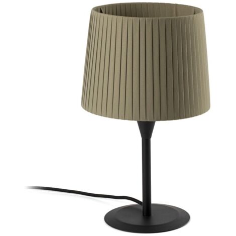SAMBA Lámpara sobremesa negra/encintada verde 64311-40