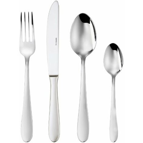 Set 36 Pezzi,in Acciaio Inox 18/10 TOOYOO Pacco Regalo Set di Posate da Tavola per 9 Persone 9 forchette 9 cucchiaini da té,Silver+Pink 9 coltelli 9 cucchiai 