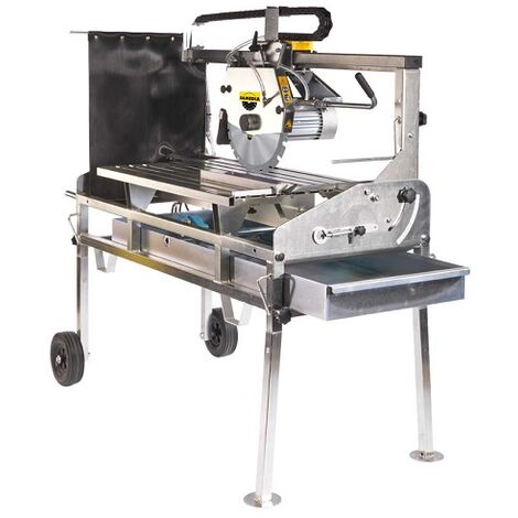 Scheppach Fliesenschneider DEMA Steinsäge Fliesensäge Fliesenschneider 350 Mm – Nassschnitt Nassschneider Profi