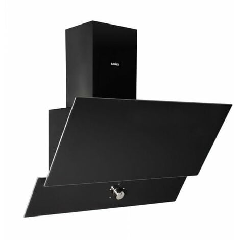 Samet Cappa da parete TURBINE 60 nera 60 cm