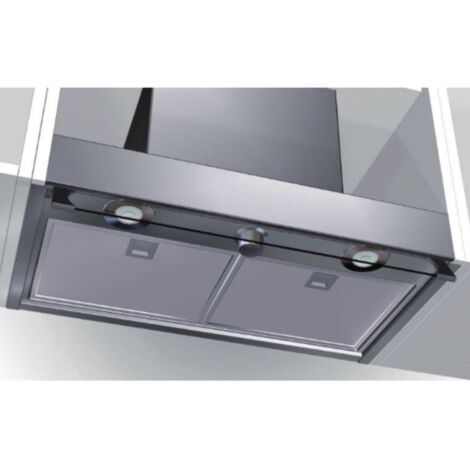 Samet Cappa sotto pensile potenza aspirante 550 m3/h Keller 90  inox
