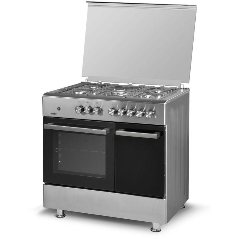 Image of Samet - Cucina a gas con forno multifunzione elettrico e porta bombola Ermes