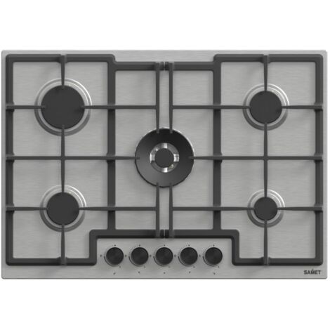 Samet table de cuisson Mercurio 75 inox L75xP51