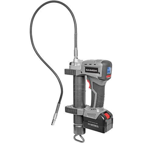 Samoa-Hallbauer Akku-Fettpresse AFP-S 400 20 V, 2000 mAH, 1 Li-ION  Akku 160500