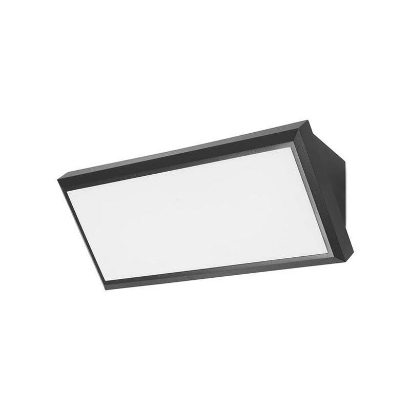 Forlight Samper - LED Outdoor Wall Light Black IP65