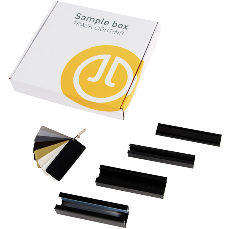 Qazqa Sample Box With Tracks And Color Swatches