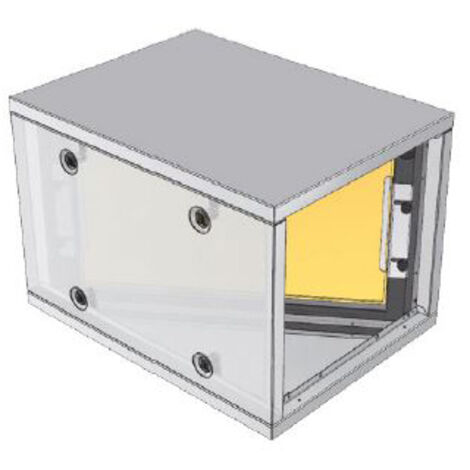 S&P FBL HE 100 V - Luftfilterbox, Leergehäuse, vertikal - 5800014200