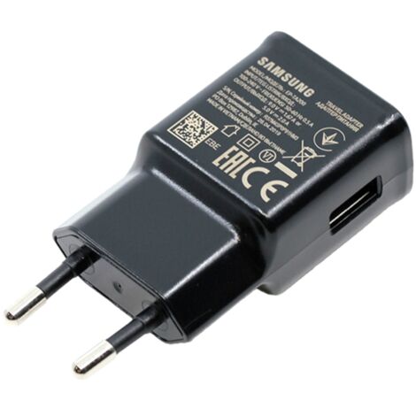 Samsung 15 Watt Schnellladegerät EP-TA200NBEGWW Schwarz Nur Adapter Blister