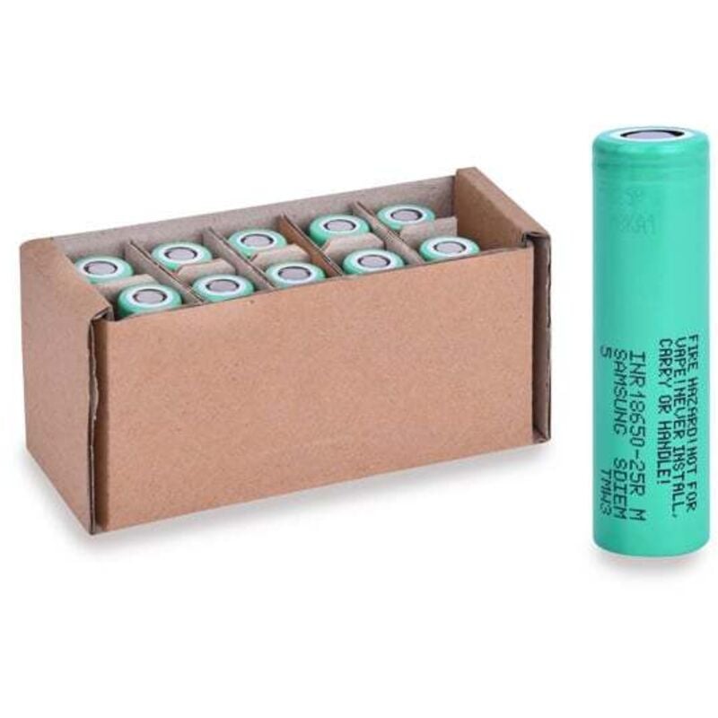 Samsung - Accus Lithium-Ion INR18650-25R hd 3.7V 2.5Ah ft