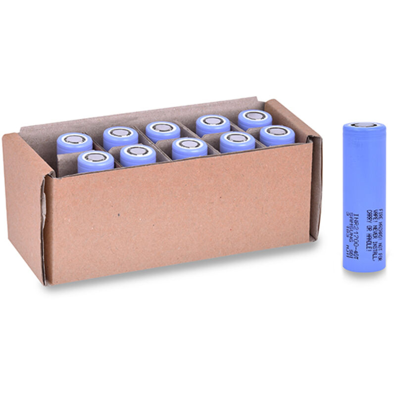Samsung - Accus Lithium-Ion INR21700 40T 3.6V 4Ah ft