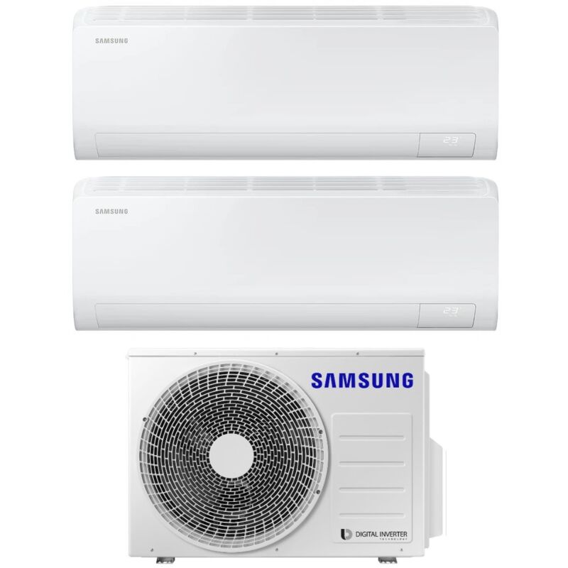 Samsung - cebu 9000+18000 btu Série Dual Split rèversible Climatiseur avec AJ052TXJ3KG/EU a++ Wi-Fi 9+18 - new