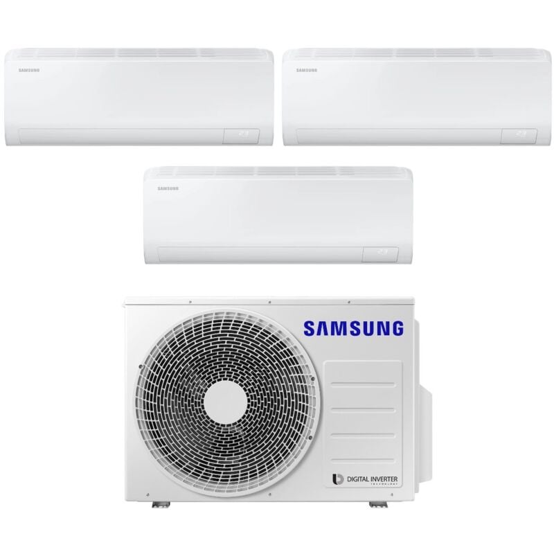 Samsung CEBU Series 7000+9000 btu rèversible Trial Split Air Conditioner with AJ052TXJ3KG A+++ Wi-Fi 7+9+9 - NEW