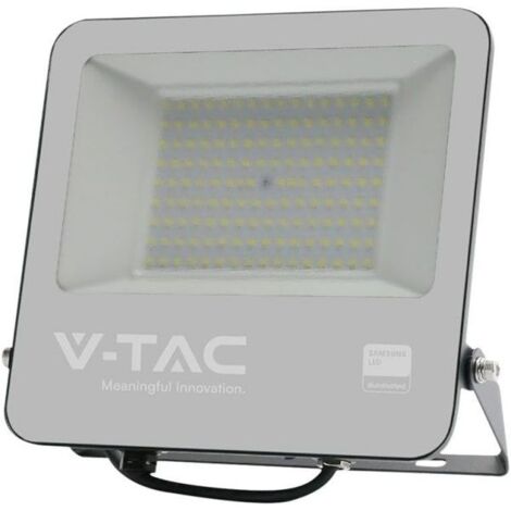 SAMSUNG CHIP LED V-TAC PRO Faro LED SMD 100W Colore Nero 4000K IP65 11480LM - SKU 8846 VT-44101
