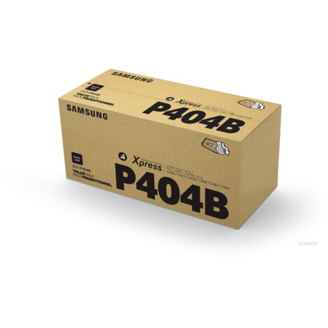 Samsung CLT-P404B 2-pack Black Original Toner Cartridge Cartouche de toner 2 pièce(s)