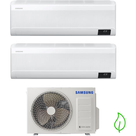 SAMSUNG Condizionatore dualsplit con funzione purificatore serie Windfree Avant 7000 + 9000 btu codice prod: ar07(09)txeaawkneu aj040txj2kg