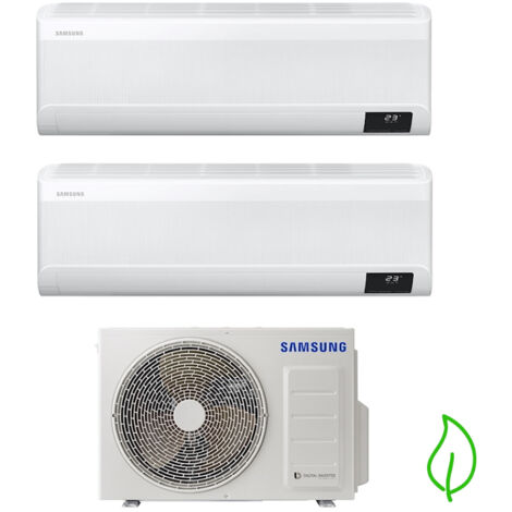 SAMSUNG Condizionatore dualsplit con purificatore serie Windfree Avant 12000 + 12000 codice prod: AR12(12)TXEAAWKNEU AJ050TXJ2KG