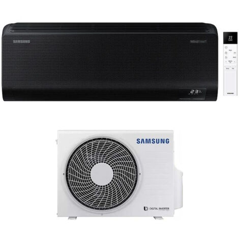 SAMSUNG Condizionatore monosplit Windfree Black S2 9000 btu inverter wifi nero codice prod: AR70F09C1ABNEU AR70F09C1AWXEU