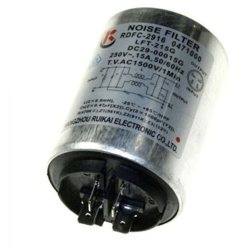 Samsung - Filtre Antiparasite - Emi Lft-215g 250v DC29-00015G Pour lave linge