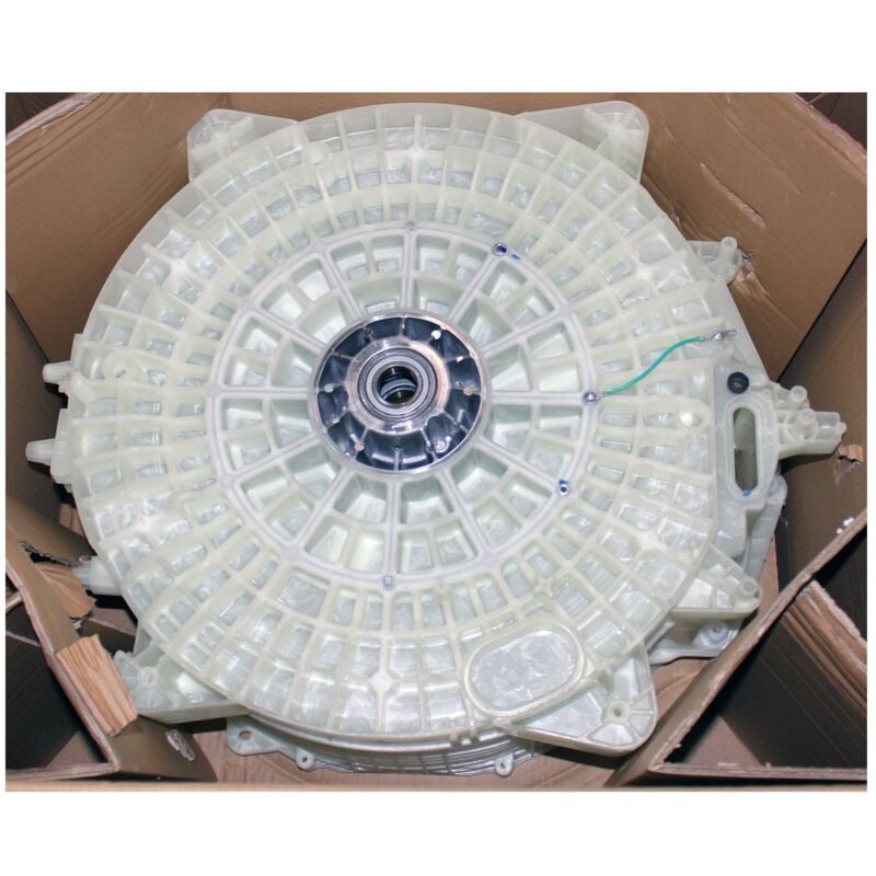 Samsung - demi cuve arriere avec roulementww6800m - dc9720522a