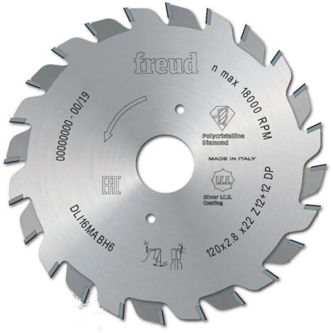 Samsung DLI16MABH6 lame de scie circulaire argent 120 mm