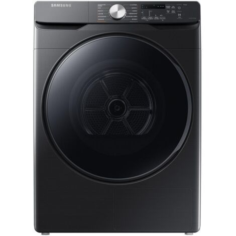 Samsung DV16T8520BV Asciugatrice a Pompa di Calore da 16 kg, Classe energetica A+++, Motore Inverter, Installazione libera, Caricamento frontale, Design nero