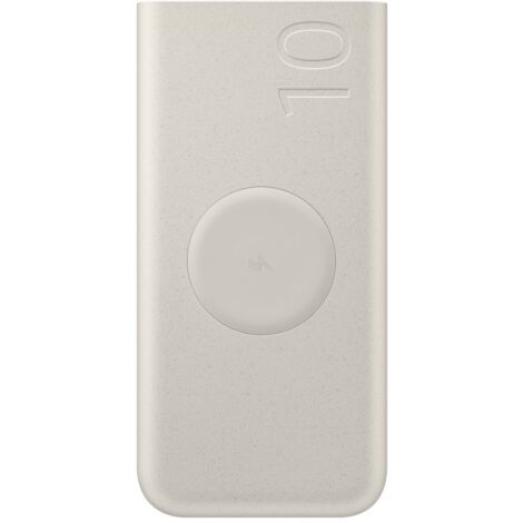 Samsung EB-U2510XUEGEU banque d'alimentation électrique 10000 mAh Recharge sans fil Beige