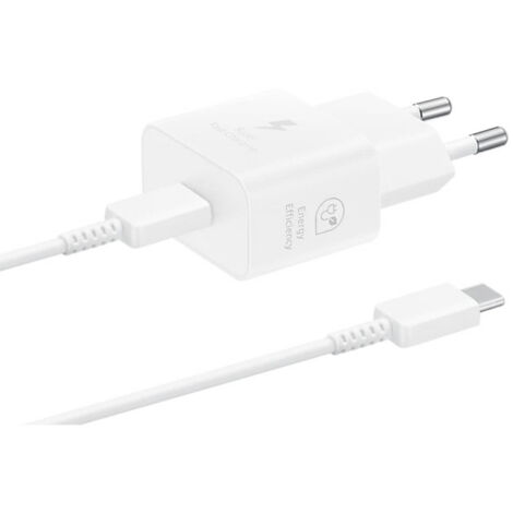 Samsung EP-T2510XWEGEU-B USB Ladegerät 25 W 1x USB-C® USB PD Weiß  Schnellladegerät