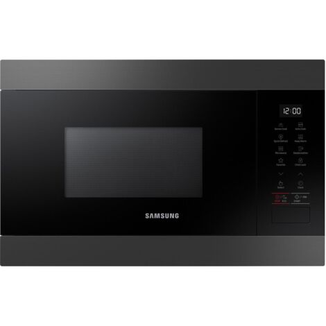 Samsung Forno a microonde ad Incasso 22L MS22M8274AM. Posizionamento dell'apparecchio: Da incasso, Tipo di prodotto: Solo microonde, Capacità interna: 22 L, Potenza Microonde: 1250... - MS22M8274AM/E1