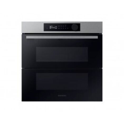 Samsung Forno Dual Cook Flex&x2122 Serie 5 NV7B5755SBS. Dimensione del forno: Largo, Tipo di forno: Forno elettrico, Capacità interna forno totale: 76 L. Posizionamento dell'appa... - NV7B5755SBS/U5