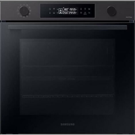 Samsung – Four encastrable multifonction pyrolyse chaleur tournante 70L – Technologie DualCook – Nettoyage facile – Classe énergétique A - NV7B4430ZAB