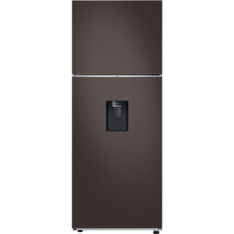 Image of Samsung - RT47CB6736C2 frigorifero Doppia Porta bespoke ai Libera installazione con congelatore Wifi 462 l Classe e, Cotta Charcoal. Cerniera porta: