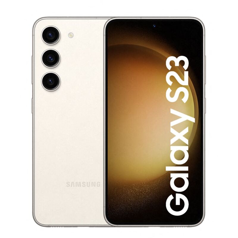 Image of Galaxy S23 SM-S911B 15,5 cm (6.1) Doppia sim Android 13 5G usb tipo c 8 gb 128 gb 3900 mAh Crema - Samsung