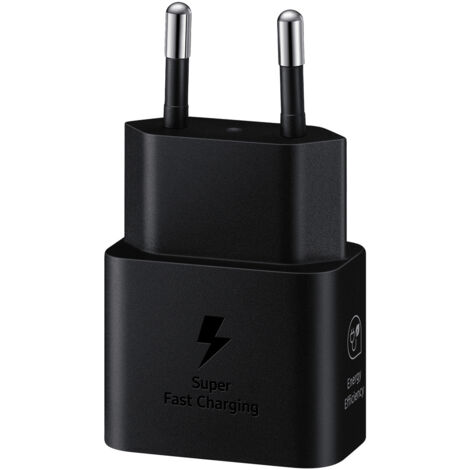 Samsung GaN USB-C 25W SFC Wandladegerät Schwarz