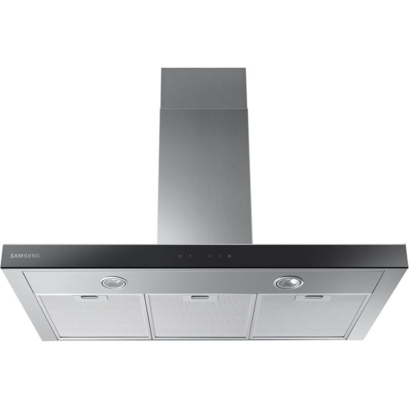 SAMSUNG Hotte Décorative Murale aspirante inox Largeur 90cm Débit d'air 531m3/h - Inox