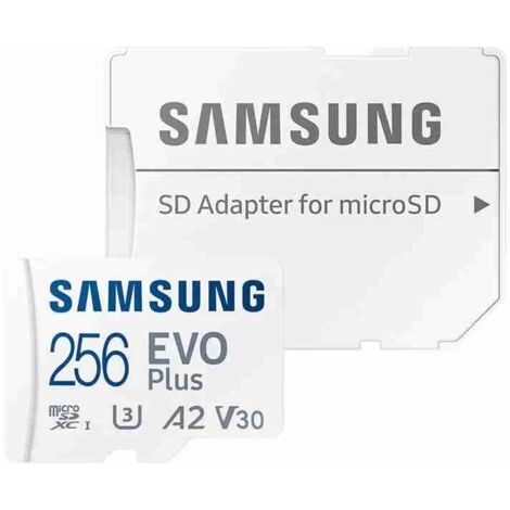 SAMSUNG-MB-MC256SA TARJETA MICROSD EVO Plus 256GB SAMSUNG-MB-MC256SA HANWHA