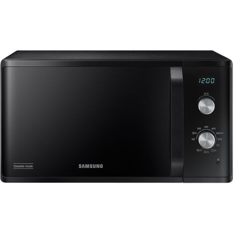 Samsung MG23K3614AK/BA Micro-ondes avec fonction gril 800 watts 23 l 489 x 275 x 392 Noir