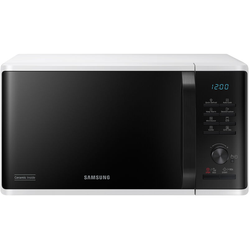 Image of Samsung - Forno a Microonde MG2AK3515AW Superficie Piana con Grill 23 l 1250 w Bianco