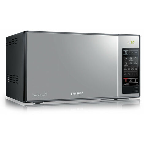 SAMSUNG Micro-ondes grill Comptoir - 23 L - 800 W - Boutons - Argent (GE 83X)